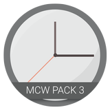 Material Clock Widgets - P3 آئیکن