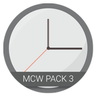 Material Clock Widgets - P3 biểu tượng