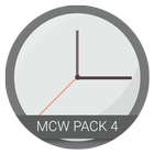 Material Clock Widgets - P4 icon