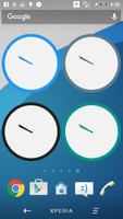 Material Clock Widgets - P4 Poster