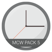 Material Clock Widgets - P5 icône