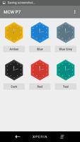 Material Clock Widgets - P7 captura de pantalla 1
