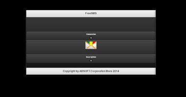 Free SMS capture d'écran 1