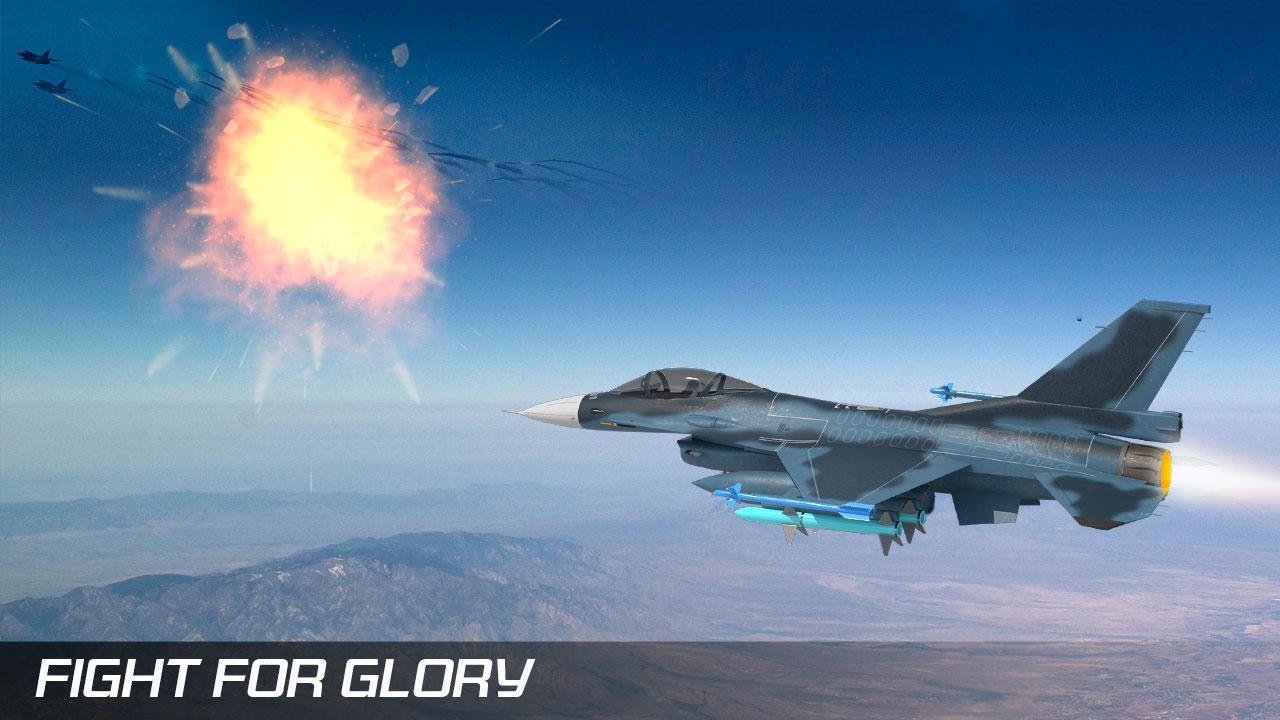 طائرة حقيقية معركة جوية مقاتلة for Android - APK Download