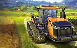 Real Farming Tractor Simulator 2017 Plakat