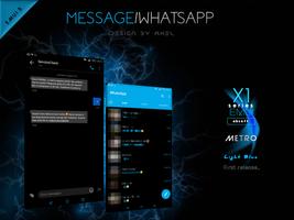 X1S Metro EMUI 5 Theme (Black) تصوير الشاشة 2