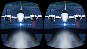 VR Airplane Flight Simulation-poster