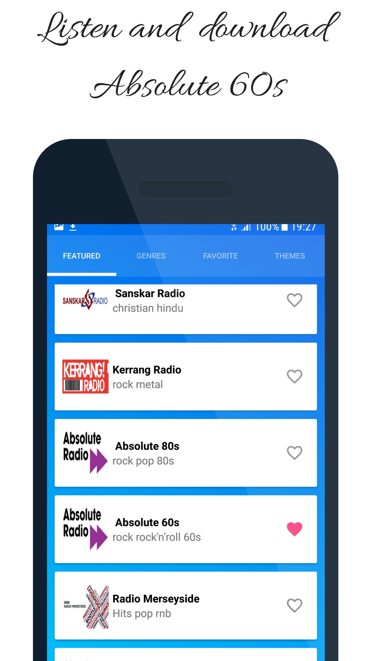 Absolute 60s Radio App Station London UK for Android - APK Download