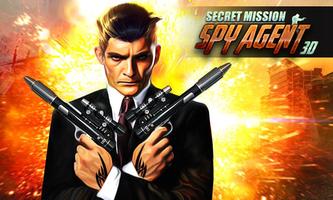 Secret Mission Spy Agent 3D Affiche