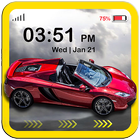 Car Lock Screen- Racing Car HD simgesi