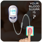 Blood Sugar Checker Prank أيقونة