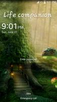 Fireflies Jungle LWP for G, S6 captura de pantalla 1
