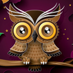 abstract owl live wallpaper