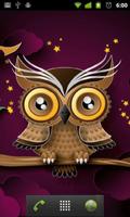 abstract owl live wallpaper syot layar 1