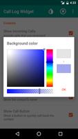 Call Log Widget скриншот 1