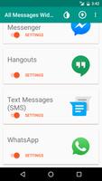 All Messages Widget স্ক্রিনশট 2