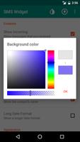 SMS Widget imagem de tela 2