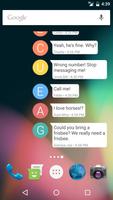 Messaging Widget (Popular app) Affiche
