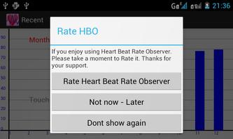 Heart Beat Rate Observer capture d'écran 2