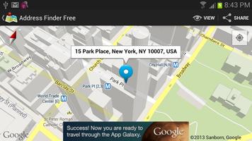 Address Finder (Free) Screenshot 1