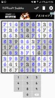 Difficult Sudoku imagem de tela 3