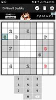 Difficult Sudoku تصوير الشاشة 1