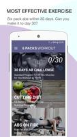 Six Pack - 30 Days challenge poster