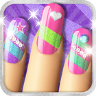 Glitter Nail Salon: Girls Game أيقونة