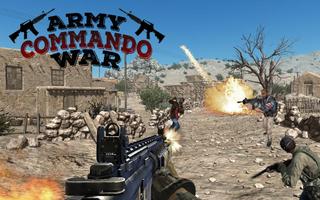 Army Commando War Poster