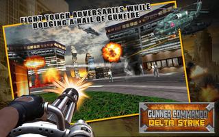 Artillero Comando:Delta huelga Poster