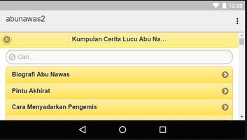 2 Schermata Kisah dan Biografi Abu Nawas