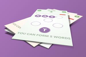 Three Four Five Jumbled Letters Puzzle - Word Game capture d'écran 3