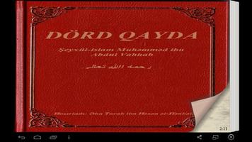 Dörd Qayda plakat