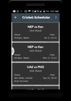 Live cricket schedule 2017 스크린샷 3