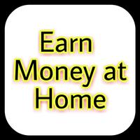 Earn Money at Home Online Cartaz