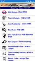 Indian Railways Guide Affiche