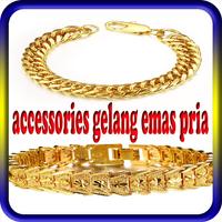 accessories gelang emas pria Affiche