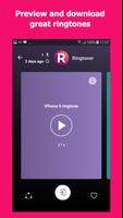 RINGTONER : Free Ringtones ảnh chụp màn hình 2