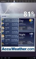 AccuWeather for Sony Tablet S syot layar 1