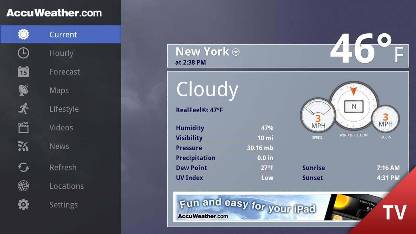 AccuWeather for Google TV for Android APK Download
