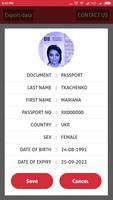 Accura Scan - Passport & ID Card Scanner captura de pantalla 2