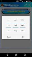 Age Calculator Ekran Görüntüsü 1