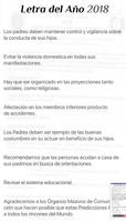 Letra del año Cuba 2018 Ekran Görüntüsü 1