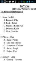 Tes Potensi Akademik Terbaru captura de pantalla 1