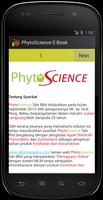 Phytosciences E-Book تصوير الشاشة 2