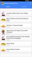 Mexican Recipes Offline ภาพหน้าจอ 1