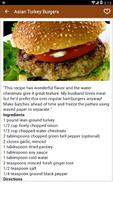 Burger Recipes App capture d'écran 3