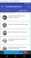 Top Kerala House Plans captura de pantalla 1
