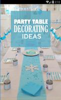 Party Table Decorating Ideas Affiche
