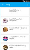 Party Table Decorating Ideas Screenshot 3